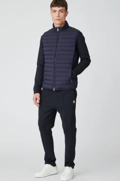 Astor 2.0-Gilet Blu In Nylon Cangiante