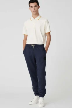 Bates-Pantaloni Blu In Felpa