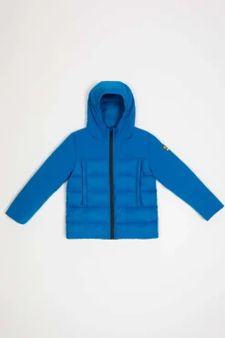 Baymax Boy-Giacca Ibrida Blu In Softshell