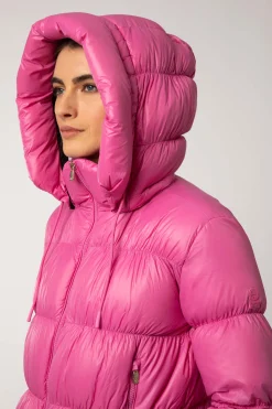Caila-Piumino Fucsia Arricciato
