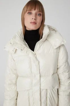 Chamonix-Parka Bianco Da Donna Lab00