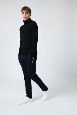 Chris-Maglia Nera A Collo Alto
