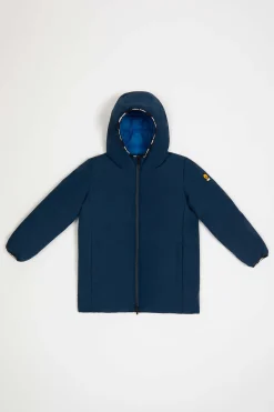 Ciro Boy-Piumino Lungo Reversibile Blu