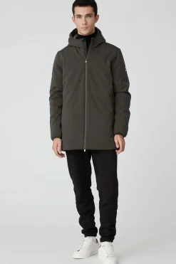 Clem-Giacca Verde Militare In Softshell