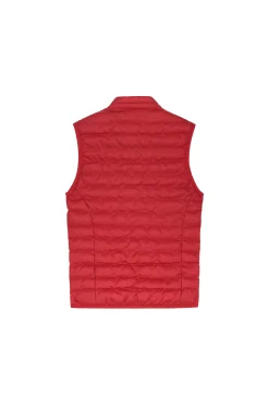 Elia Boy-Gilet Rosso Da Bambino