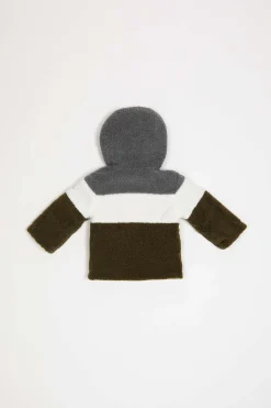 Eliot Baby Boy-Giacca Reversibile Verde E Grigia