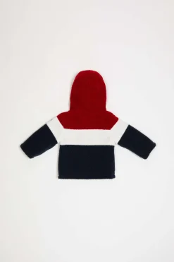 Eliot Baby Boy-Giacca Reversibile Blu E Bordeaux