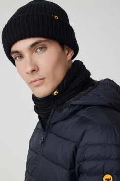 Flynn-Sciarpa Blu In Maglia