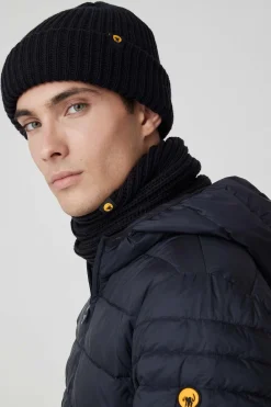 Flynn-Sciarpa Blu In Maglia
