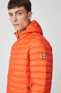 Franklin 2.0-Piumino Arancione Con Cappuccio