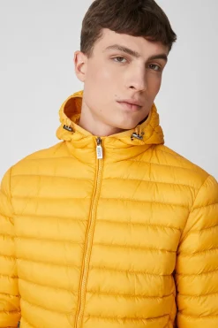 Franklin 2.0-Piumino Giallo Con Cappuccio