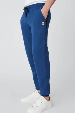 Gar-Pantaloni Bluette In Felpa