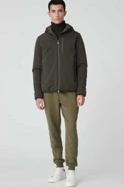 Jayden-Giacca Verde Corta In Softshell