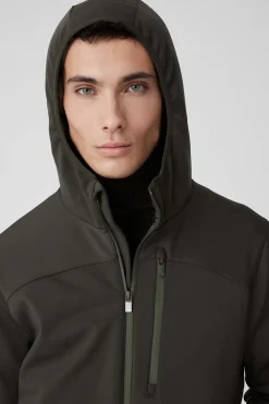 Jayden-Giacca Verde Corta In Softshell