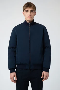 Jimiz-Bomber Blu E Verde Reversibile