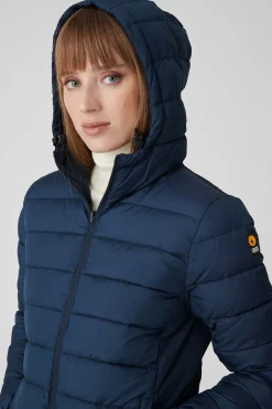 Jusy-Piumino Blu Reversibile