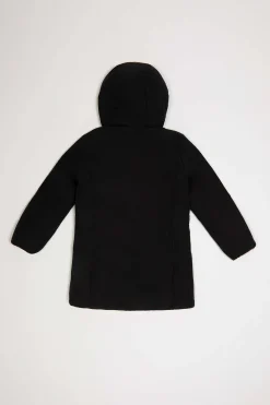 Kalie Girl-Piumino Reversibile Nero E Rosa