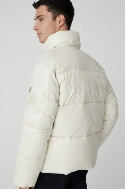 Kibo-Piumino Bianco Full Zip Lab00