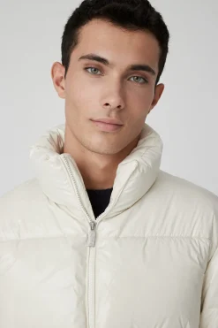 Kibo-Piumino Bianco Full Zip Lab00