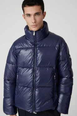 Kibo-Piumino Blu Full Zip Lab00