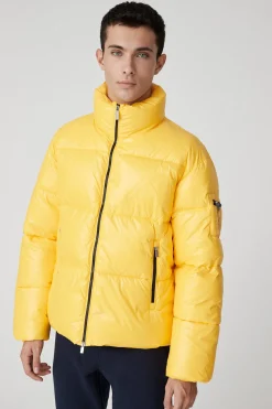 Kibo-Piumino Giallo Full Zip Lab00