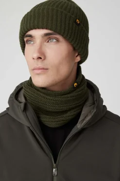 Kip-Cappello Verde Militare Morbido