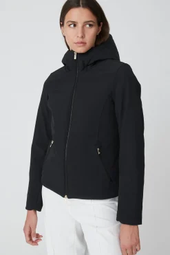 Madeline 2.2-Giacca Corta Nera In Softshell