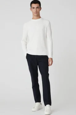 Michael-Maglia Bianca Girocollo