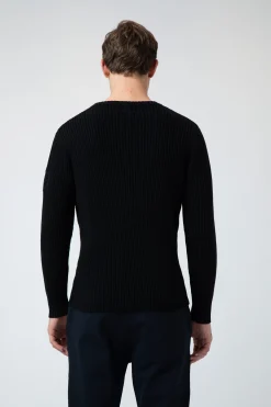 Michael-Maglia Nera Girocollo