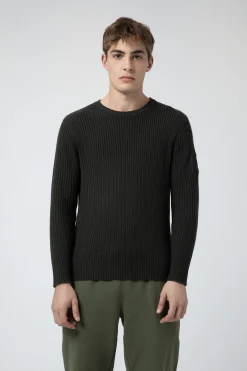 Michael-Maglia Verde Girocollo