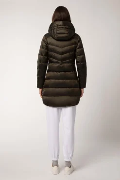 Nadia-Piumino Lungo Verde Militare