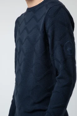 Nico-Maglia Bluette In Lana