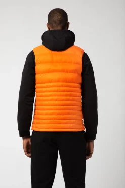 Noll-Gilet Arancione Trapuntato
