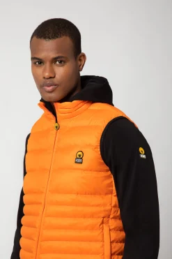 Noll-Gilet Arancione Trapuntato