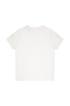 Ottavio Boy- T Shirt Bianca Con Taschino