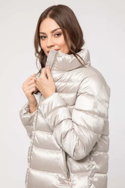 Piumino Lungo Beige