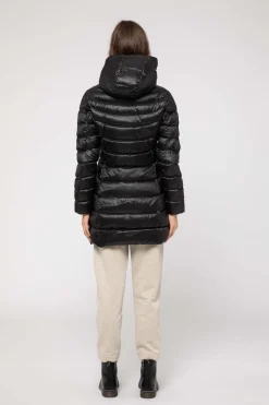 Piumino Lungo Nero