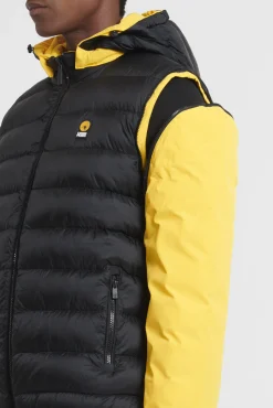 Piumino Nero E Giallo Indossabile In 16 Modi