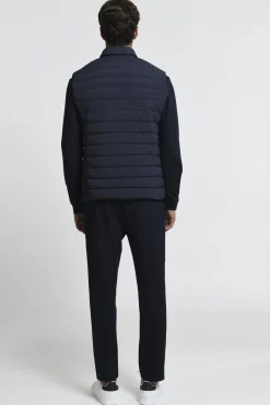 Piumino Smanicato Blu