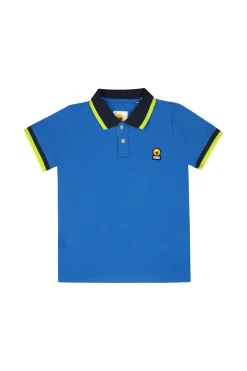 Plinio Boy-Polo Azzurra Da Bambino