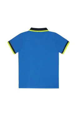Plinio Boy-Polo Azzurra Da Bambino