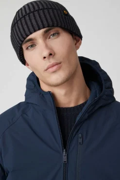 Rotter-Cappello Blu Con Risvolto