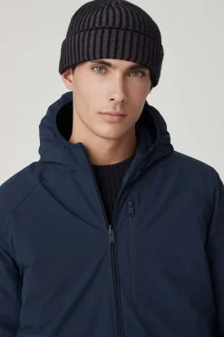 Rotter-Cappello Blu Con Risvolto
