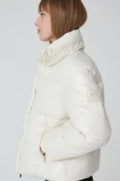 Shira-Piumino Bianco Full-Zip Lab00