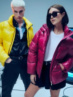 Shira-Piumino Fucsia Full-Zip Lab00