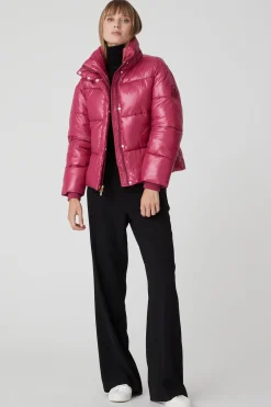 Shira-Piumino Fucsia Full-Zip Lab00
