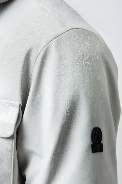 Sohar-Giacca Beige In Softshell