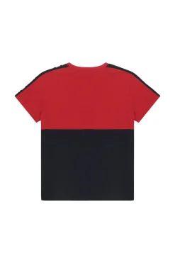 Tanos Boy-T Shirt Blu E Rossa Da Bambino