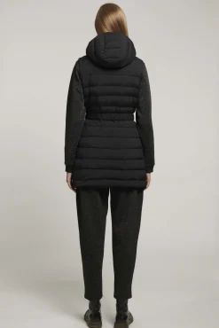 Vestal-Piumino Smanicato Con Cintura