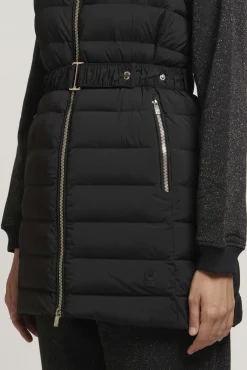 Vestal-Piumino Smanicato Con Cintura